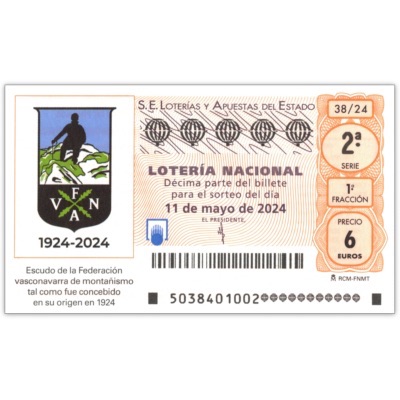 Decimo Loteria Nacional 11 de mayo 2024